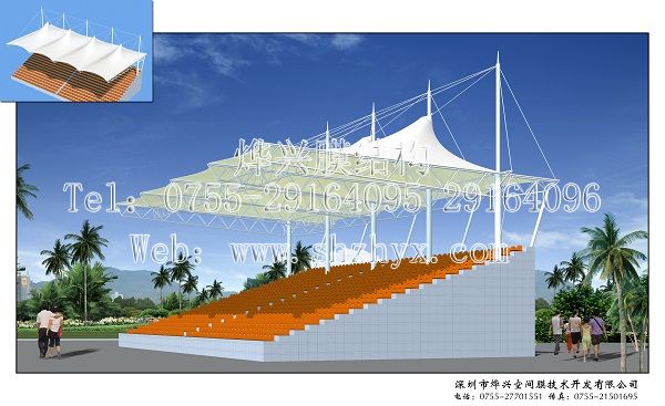 膜結構工程在雷雨天安裝應該注意些什么？